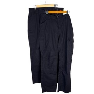Bulwark Flame Resistant Mens Pants 34x32 Bundle Two Navy Utility Double Knee